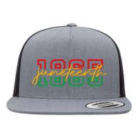 1865 Juneteenth Celebrate African American Freedom Day Women Flat Bill Trucker Hat