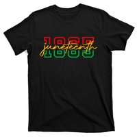 1865 Juneteenth Celebrate African American Freedom Day Women Men T-Shirt