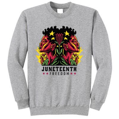 1865 Junenth Celebrate African American Freedom Day Tall Sweatshirt