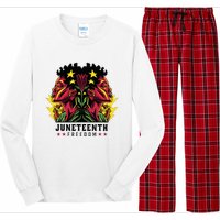 1865 Junenth Celebrate African American Freedom Day Long Sleeve Pajama Set