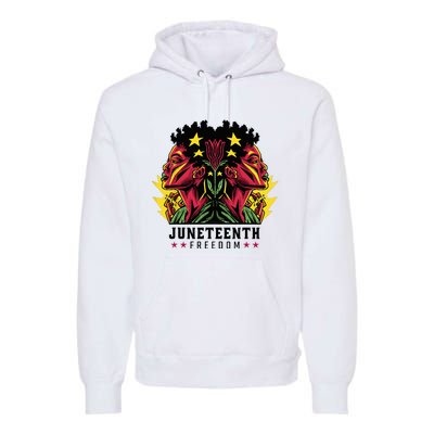 1865 Junenth Celebrate African American Freedom Day Premium Hoodie