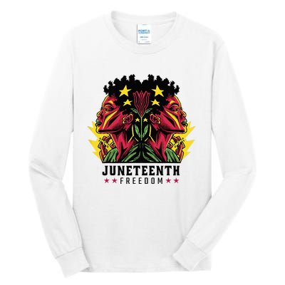 1865 Junenth Celebrate African American Freedom Day Tall Long Sleeve T-Shirt