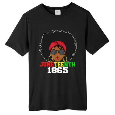 1865 Juneteenth Celebrate African American Freedom Day Tall Fusion ChromaSoft Performance T-Shirt