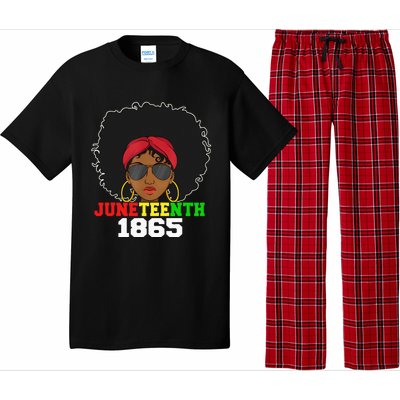 1865 Juneteenth Celebrate African American Freedom Day Pajama Set