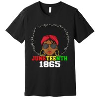 1865 Juneteenth Celebrate African American Freedom Day Premium T-Shirt