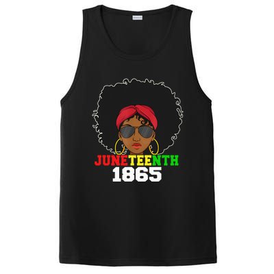 1865 Juneteenth Celebrate African American Freedom Day PosiCharge Competitor Tank