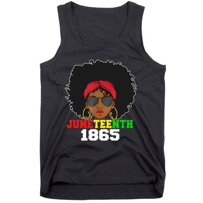 1865 Juneteenth Celebrate African American Freedom Day Tank Top