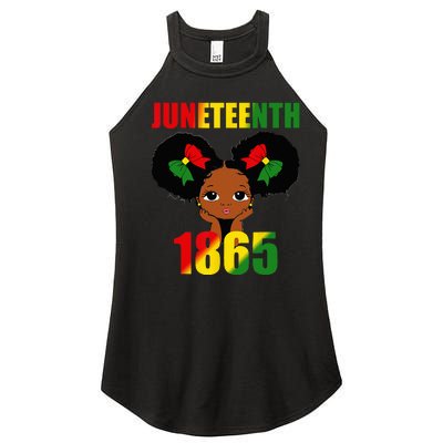 1865 Juneteenth Celebrate African American Freedom Day Women’s Perfect Tri Rocker Tank