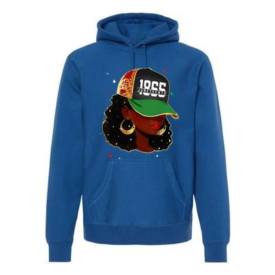 1865 Juneteenth Celebrate African American Freedom Day Premium Hoodie