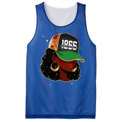 1865 Juneteenth Celebrate African American Freedom Day Mesh Reversible Basketball Jersey Tank