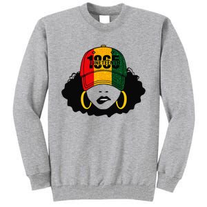 1865 Juneteenth Celebrate Black Magic Melanin  Tall Sweatshirt