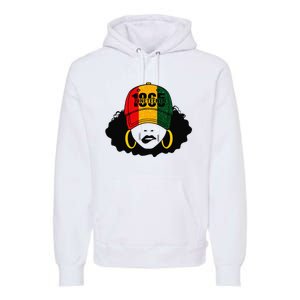 1865 Juneteenth Celebrate Black Magic Melanin  Premium Hoodie