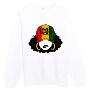 1865 Juneteenth Celebrate Black Magic Melanin  Premium Crewneck Sweatshirt