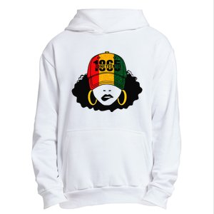 1865 Juneteenth Celebrate Black Magic Melanin  Urban Pullover Hoodie