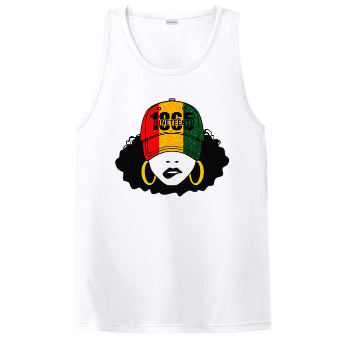 1865 Juneteenth Celebrate Black Magic Melanin  PosiCharge Competitor Tank