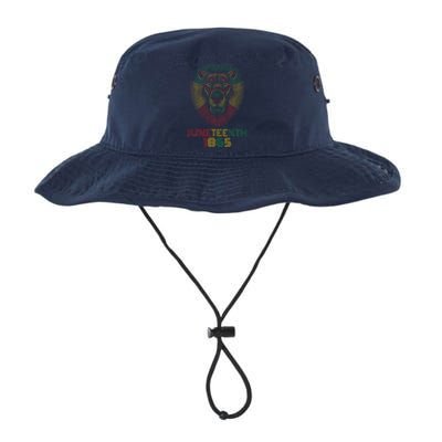 1865 Juneteenth Celebrate Lion African American Freedom Day Legacy Cool Fit Booney Bucket Hat