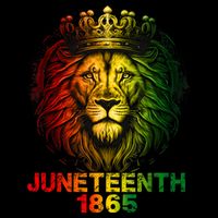 1865 Juneteenth Celebrate Lion African American Freedom Day Tall T-Shirt