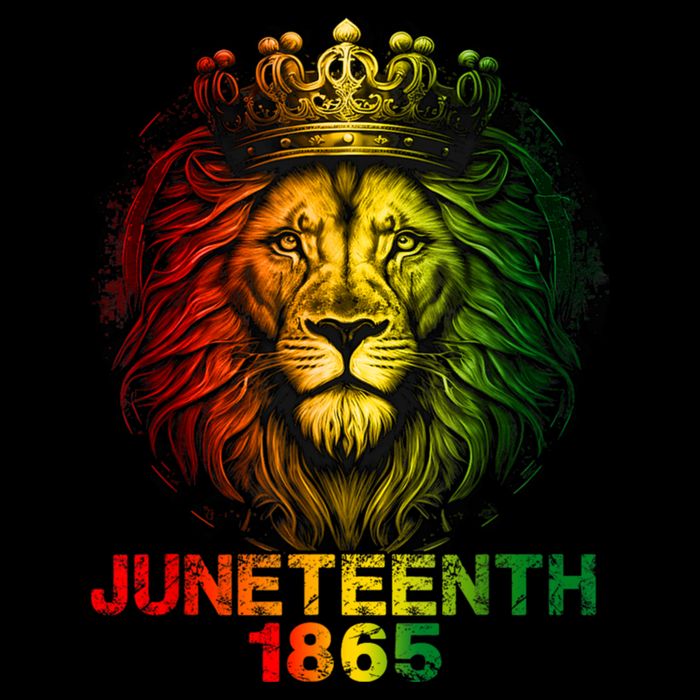 1865 Juneteenth Celebrate Lion African American Freedom Day Tall T-Shirt