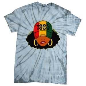 1865 Juneteenth Celebrate Black Magic Melanin  Tie-Dye T-Shirt