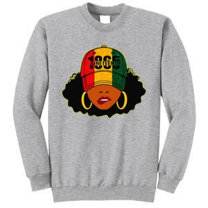 1865 Juneteenth Celebrate Black Magic Melanin  Tall Sweatshirt