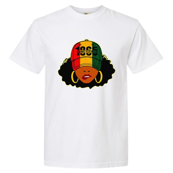 1865 Juneteenth Celebrate Black Magic Melanin  Garment-Dyed Heavyweight T-Shirt