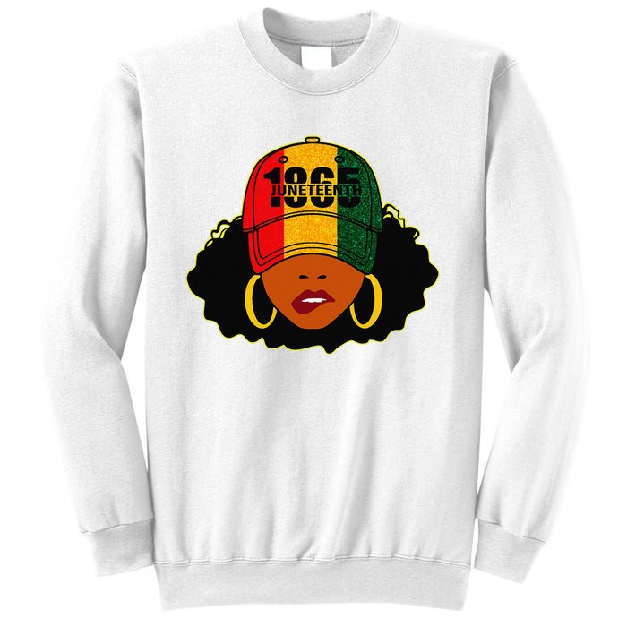 1865 Juneteenth Celebrate Black Magic Melanin  Sweatshirt