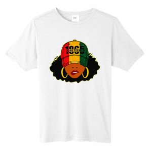 1865 Juneteenth Celebrate Black Magic Melanin  Tall Fusion ChromaSoft Performance T-Shirt