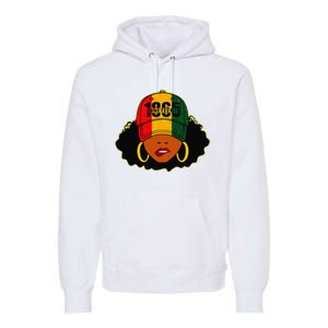 1865 Juneteenth Celebrate Black Magic Melanin  Premium Hoodie