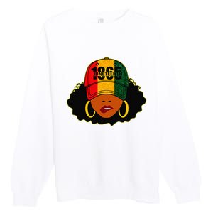 1865 Juneteenth Celebrate Black Magic Melanin  Premium Crewneck Sweatshirt