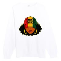 1865 Juneteenth Celebrate Black Magic Melanin  Premium Crewneck Sweatshirt