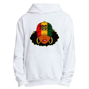 1865 Juneteenth Celebrate Black Magic Melanin  Urban Pullover Hoodie