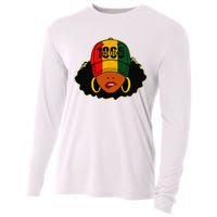 1865 Juneteenth Celebrate Black Magic Melanin  Cooling Performance Long Sleeve Crew