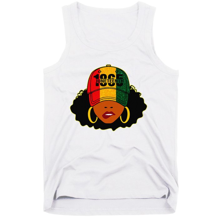 1865 Juneteenth Celebrate Black Magic Melanin  Tank Top