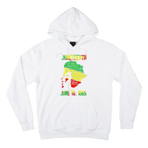 1865 Juneteenth Celebrating Black Black Queen African Hoodie