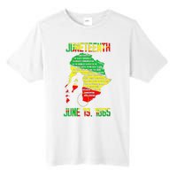 1865 Juneteenth Celebrating Black Black Queen African Tall Fusion ChromaSoft Performance T-Shirt