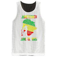 1865 Juneteenth Celebrating Black Black Queen African Mesh Reversible Basketball Jersey Tank