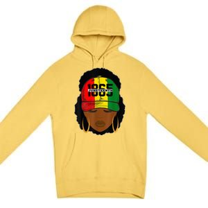 1865 Juneteenth Celebrate Black Magic Melanin Women Premium Pullover Hoodie