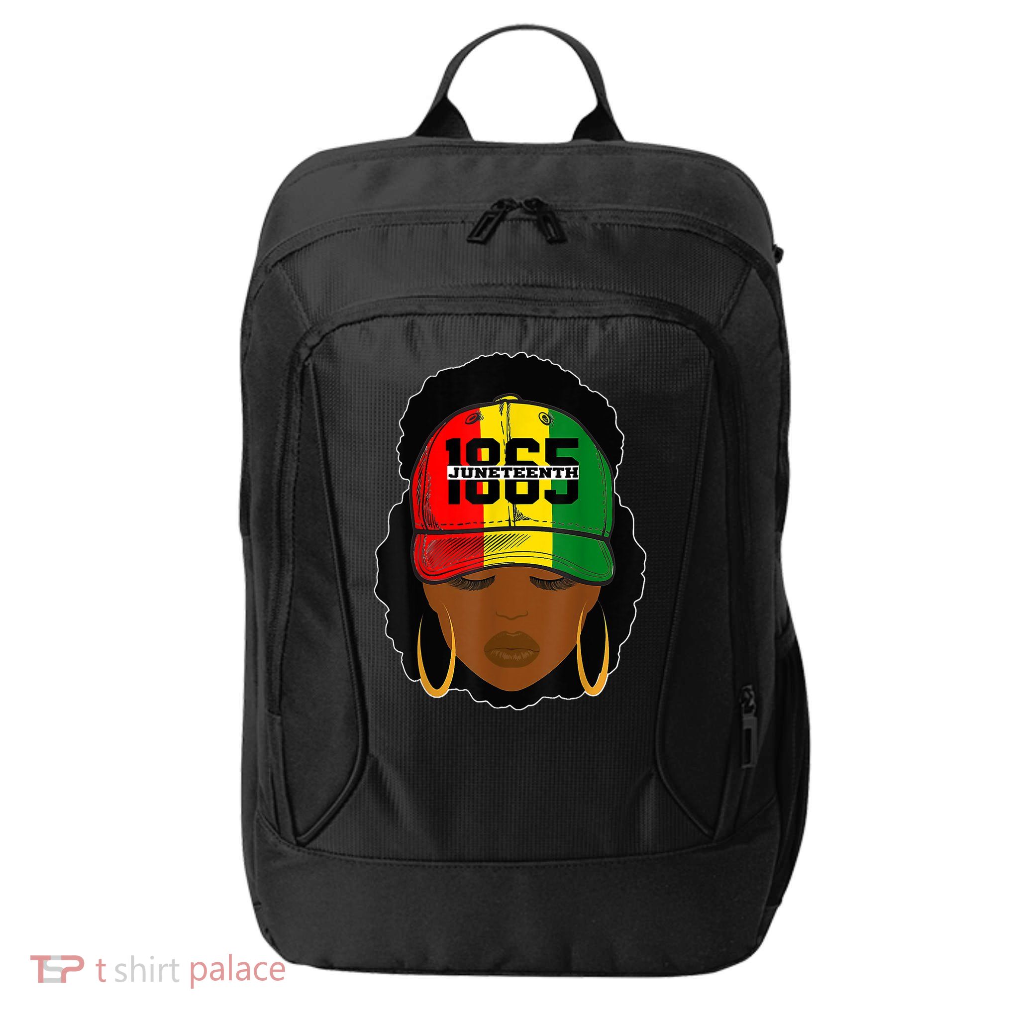 1865 Juneteenth Celebrate Black Magic Melanin Women City Backpack