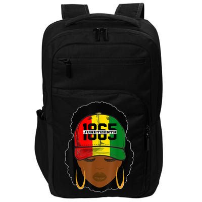 1865 Juneteenth Celebrate Black Magic Melanin Women Impact Tech Backpack