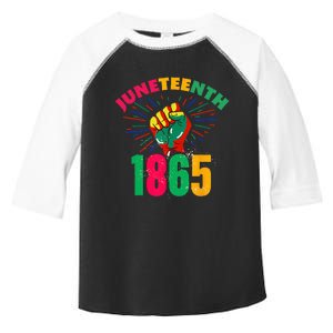 1865 Juneteenth Celebrate African American Freedom Day Toddler Fine Jersey T-Shirt