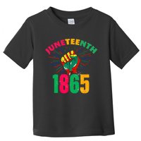 1865 Juneteenth Celebrate African American Freedom Day Toddler T-Shirt