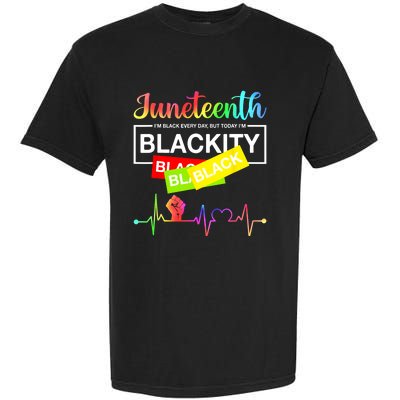 1865 Juneteenth Celebrate African American Freedom Day Garment-Dyed Heavyweight T-Shirt