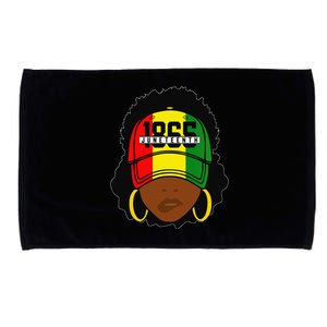 1865 Juneteenth Celebrate African American Freedom Day Microfiber Hand Towel