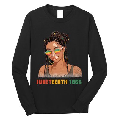 1865 Juneteenth Celebrate African American Freedom Day Long Sleeve Shirt