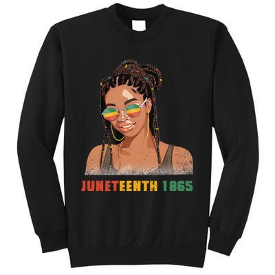 1865 Juneteenth Celebrate African American Freedom Day Sweatshirt