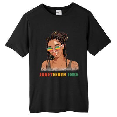 1865 Juneteenth Celebrate African American Freedom Day Tall Fusion ChromaSoft Performance T-Shirt