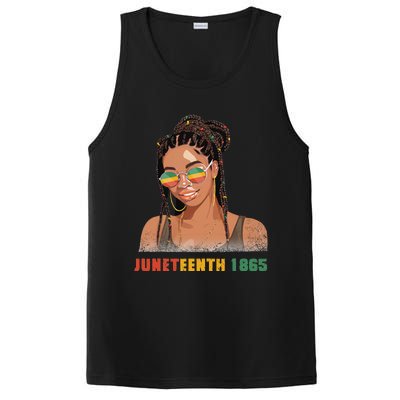 1865 Juneteenth Celebrate African American Freedom Day PosiCharge Competitor Tank