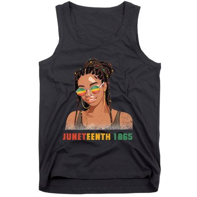 1865 Juneteenth Celebrate African American Freedom Day Tank Top