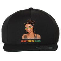 1865 Juneteenth Celebrate African American Freedom Day Wool Snapback Cap