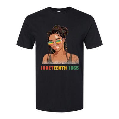 1865 Juneteenth Celebrate African American Freedom Day Softstyle CVC T-Shirt